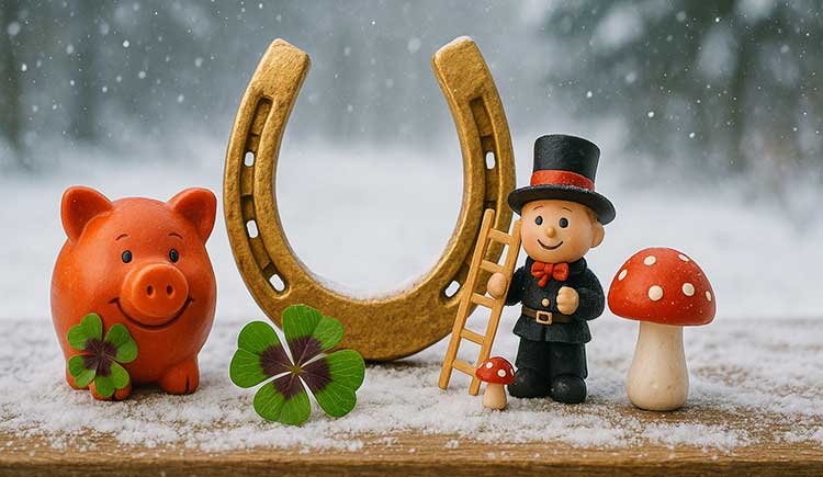 Neujahrs-Glücksbringer und -Mitbringsel by Galleria Home Interiors